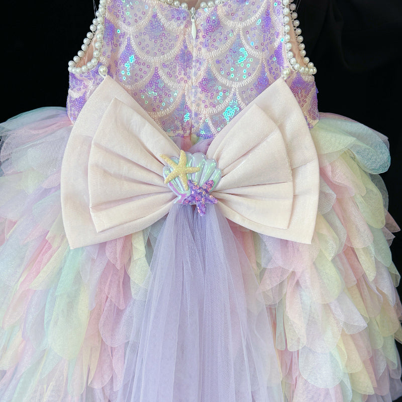 Mermaid Kız Elbisesi