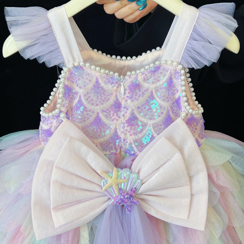 Mermaid Kız Elbisesi