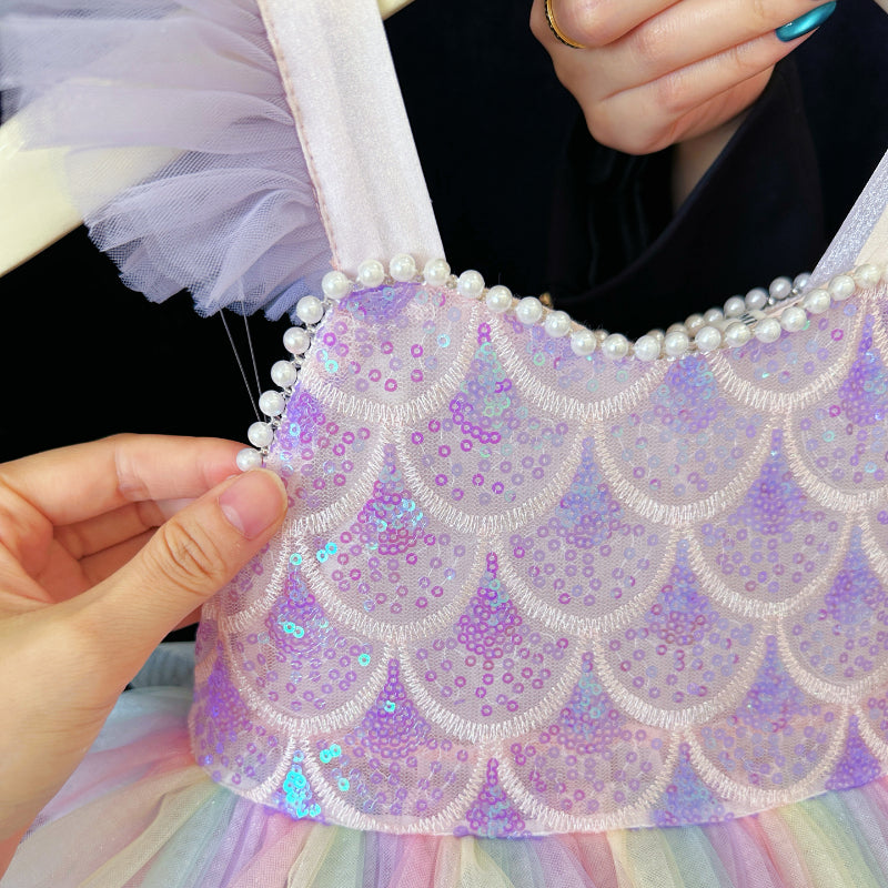 Mermaid Kız Elbisesi