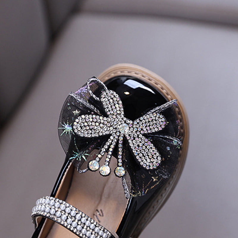 Yeni Kız Bebek Rhinestone Prenses Ayakkabıları