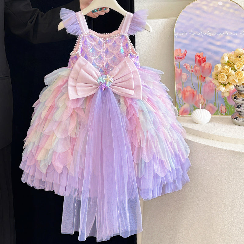 Mermaid Kız Elbisesi