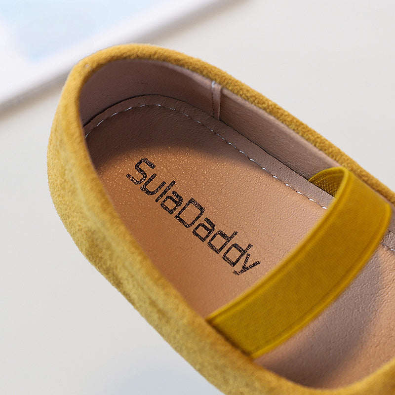 Kız Çocuk Rhinestone Prenses Ayakkabı Sevimli Fiyonk Ayakkabı