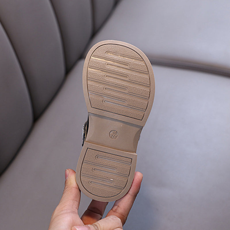 Yeni Kız Bebek Rhinestone Prenses Ayakkabıları