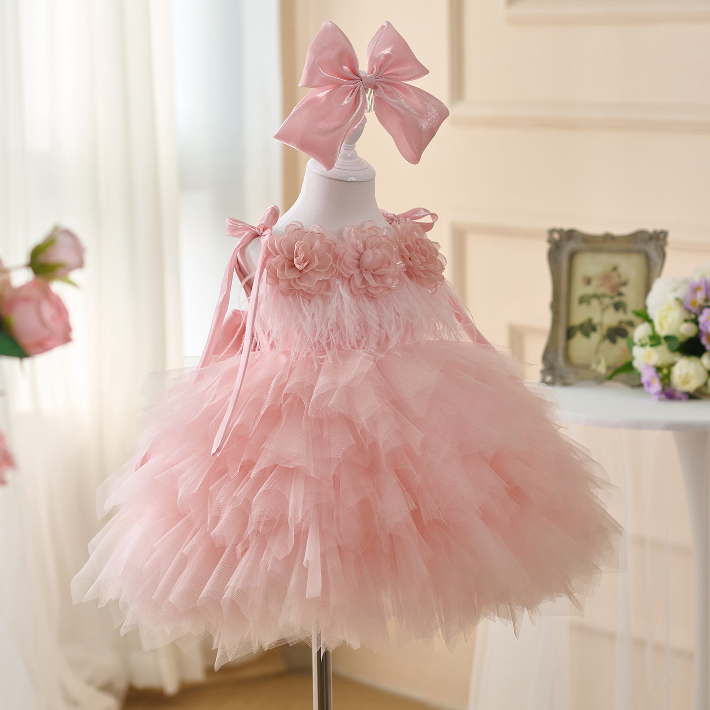 Celeste Kız Elbisesi