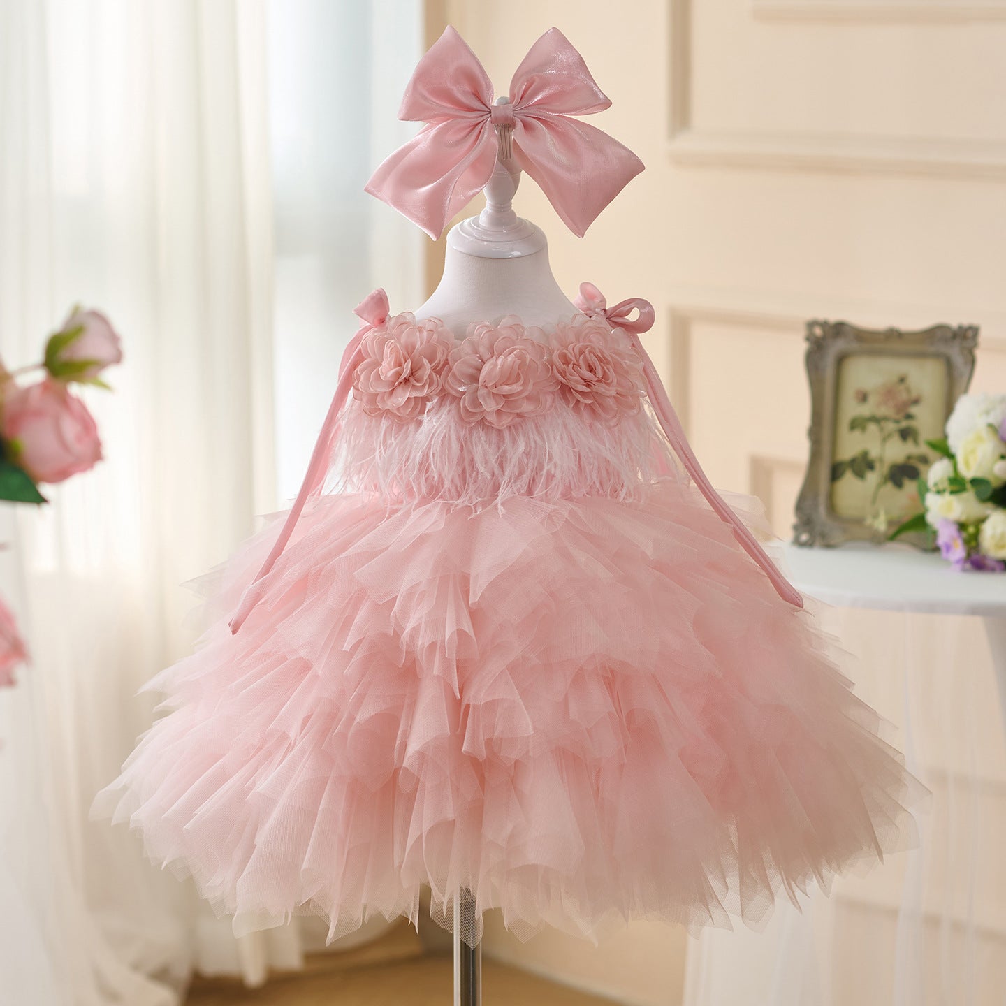 Celeste Kız Elbisesi