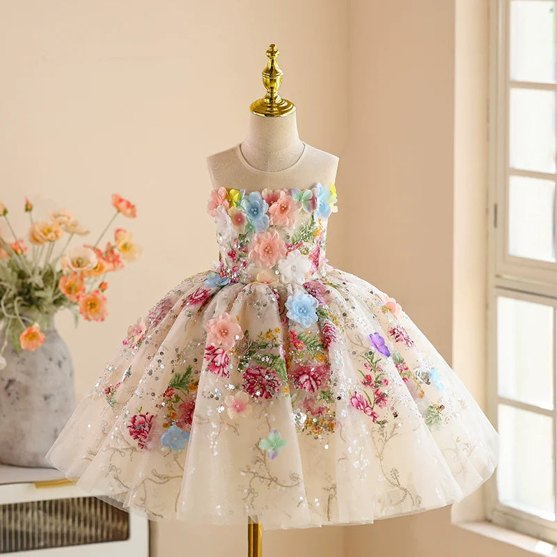 Cherryblossom Kız Elbisesi