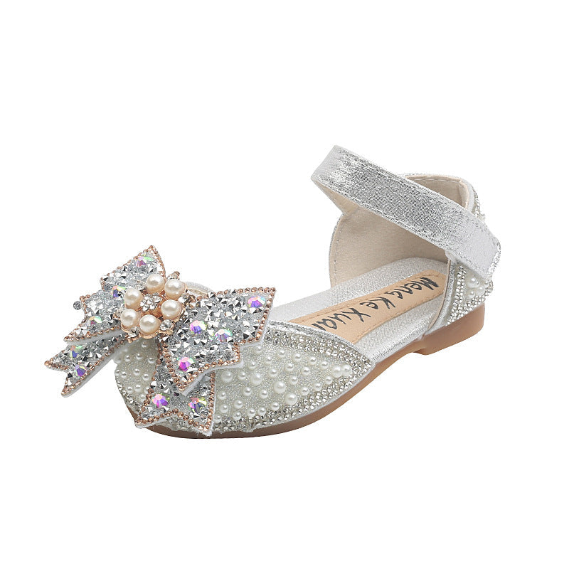 Kız Bebek Sevimli Kelebek Fiyonk Prenses Ayakkabı