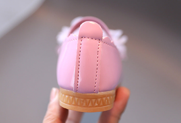 Yazlık Yumuşak Tabanlı Çiçekli Düz Ayakkabı