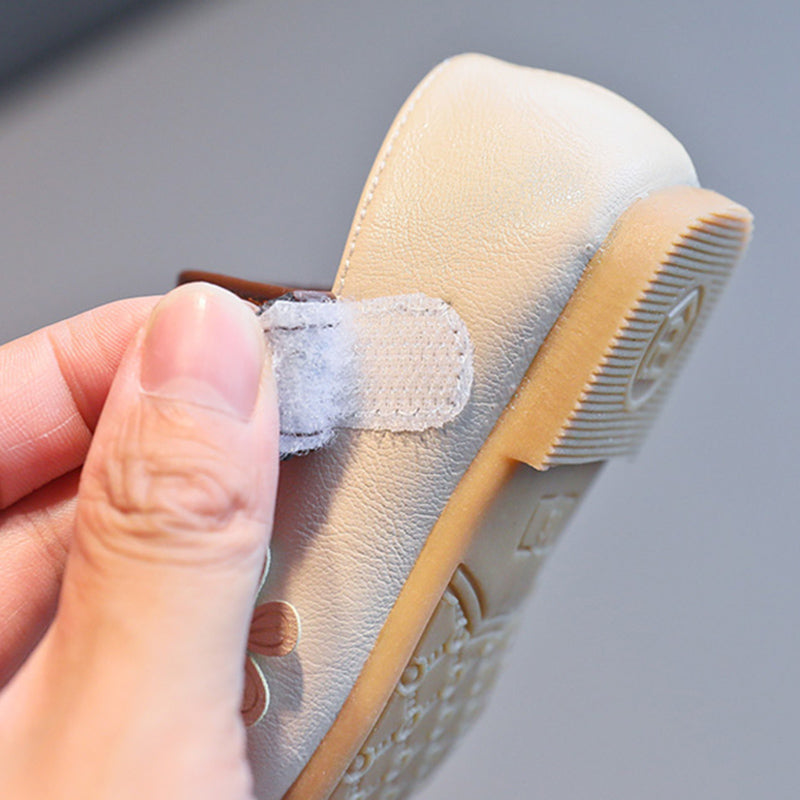 Yürümeye Başlayan Bebek Yumuşak Tabanlı Petal Ayakkabı