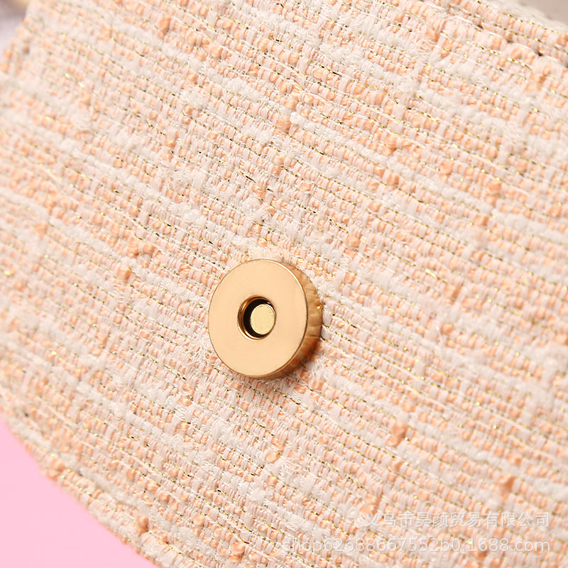 Sevimli Bebek Kız Crossbody İnci Fiyonk Moda El Çantası