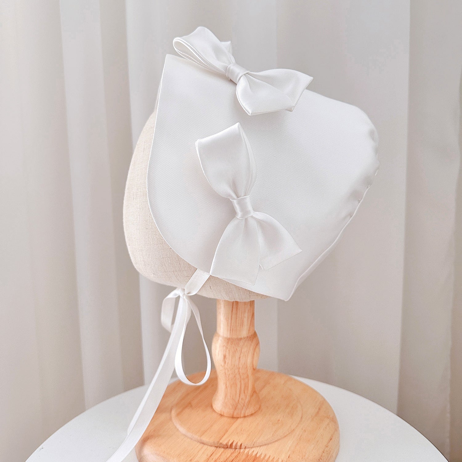 Bebek Beyaz Doğum Günü Prenses Şapka Kız İlmek Sevimli Şapka