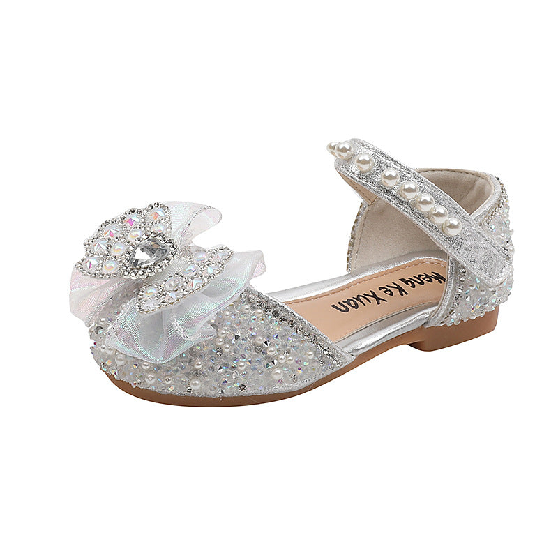 Sevimli Kızlar Yaz Güzellik Yarışması Payetler Prenses Ayakkabıları