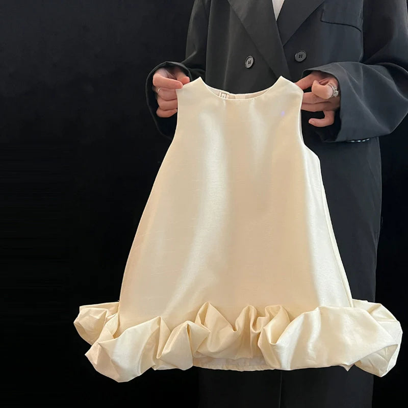 Patchwork Yelek Elbise