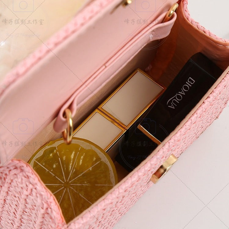 Çiçek İnci Çocuk Çantası Kız Prenses Çanta