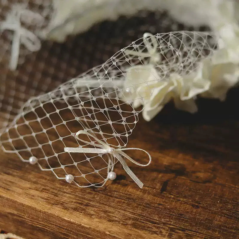 Retro El Yapımı Örgü Saç Bandı