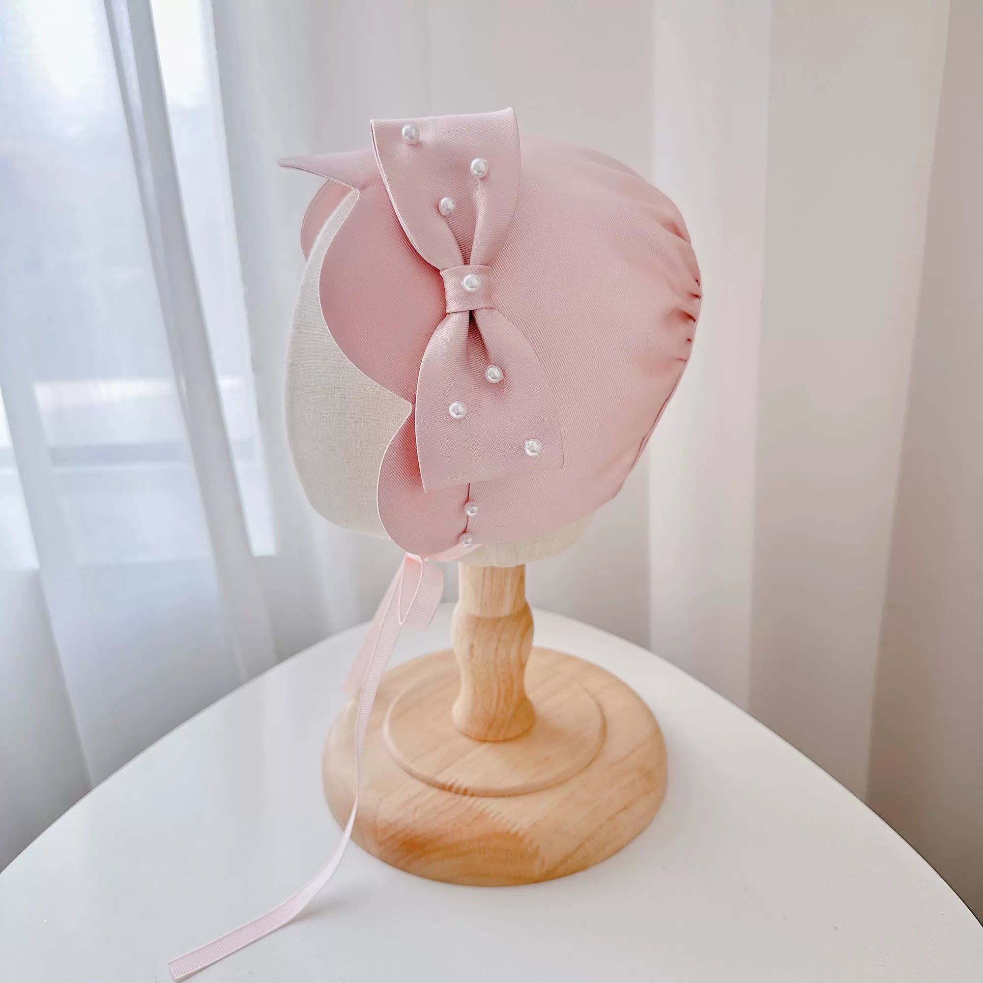 Sevimli Bebek Şapkası Kız Güneş Şapkası Nefes Alabilir Pamuk Bebek Bonesi Kız Şapkası