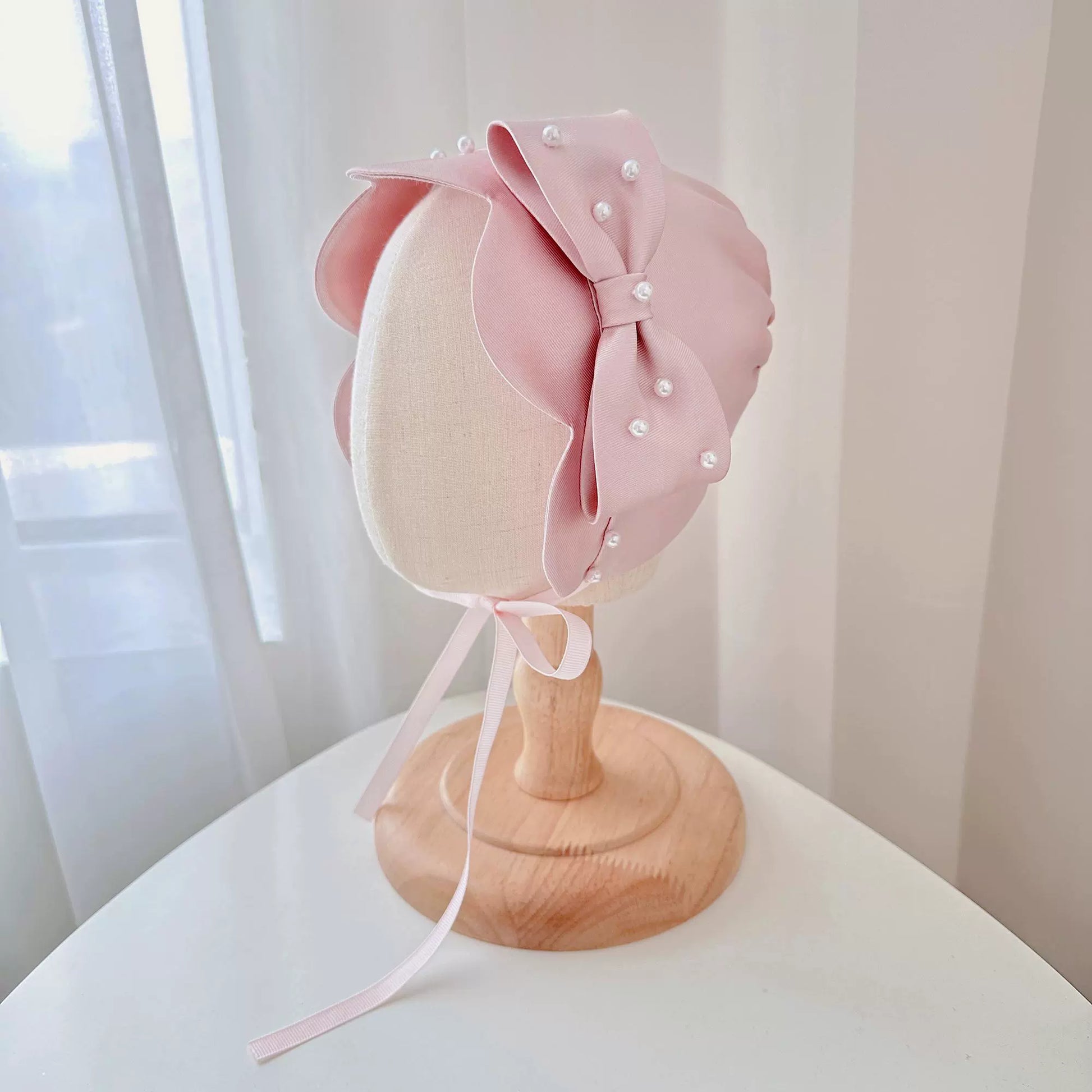 Sevimli Bebek Şapkası Kız Güneş Şapkası Nefes Alabilir Pamuk Bebek Bonesi Kız Şapkası