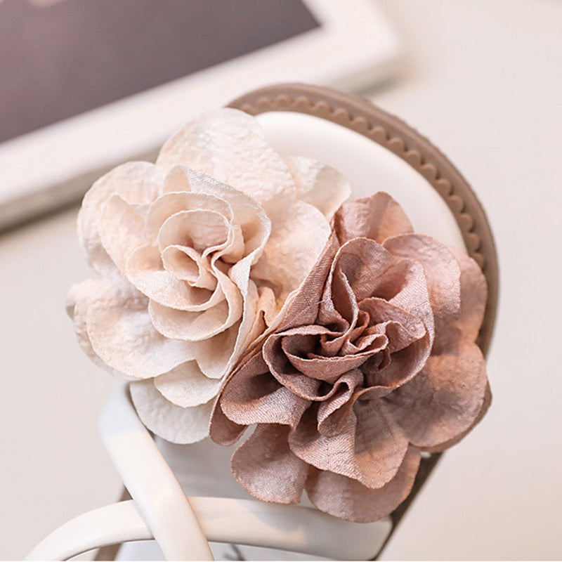 Kız Bebek Çiçek Sandalet Doğum Günü Prenses Ayakkabıları