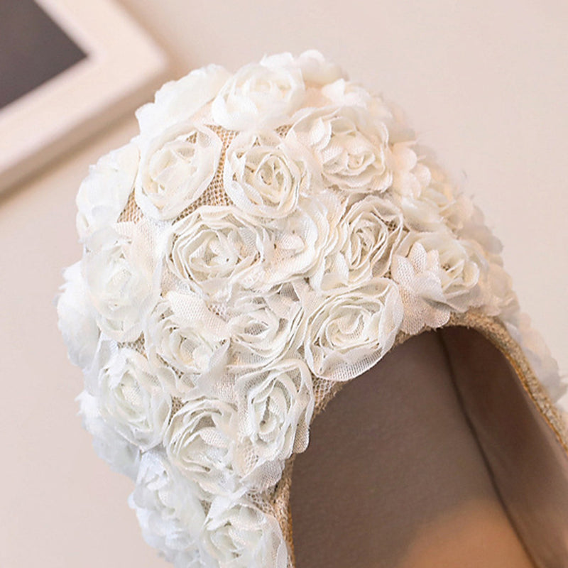 Kızlar Küçük Çiçek Prenses Ayakkabıları Sevimli Yaz Sandaletleri