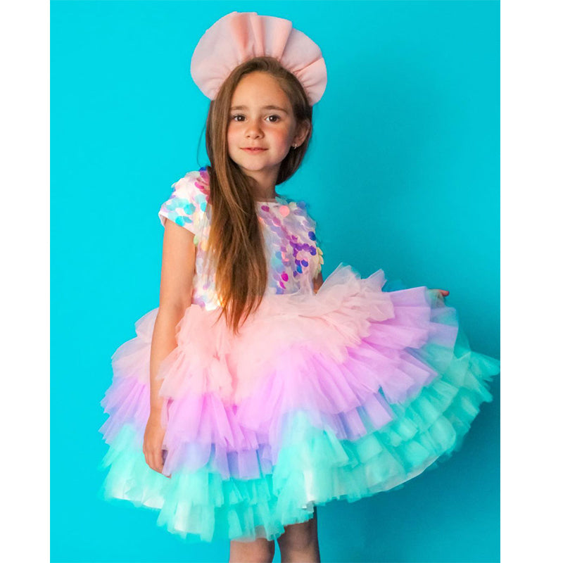 Unicorn Kız Elbisesi